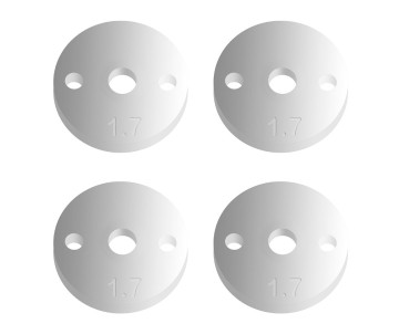 Team Associated Factory Team V2 Flat Shock Piston (2x1.7mm)(4)