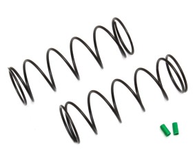 Team Associated 12mm Shock Springs, 54mm, green, 3.75 lb/in