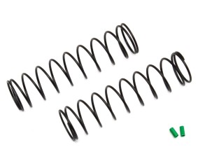 Team Associated 12mm Shock Springs, 72mm, green, 2.20 lb/in