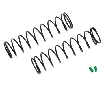Team Associated 12mm Shock Springs, 72mm, green, 2.20 lb/in