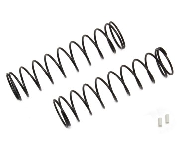 Team Associated 12mm Shock Springs, 72mm, white, 2.40 lb/in