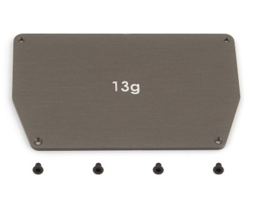 Team Associated B6 Aluminum Chassis Weight, 13g