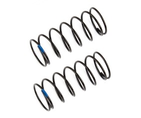 Team Associated Front Shock Springs, blue, 3.90 lb/in, L44mm