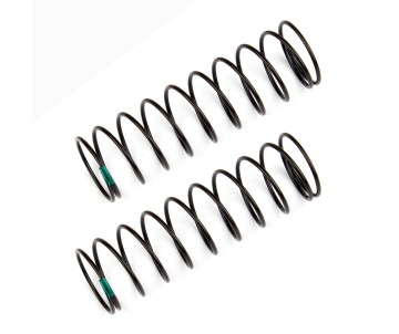 Team Associated Rear Shock Springs, green, 1.80 lb/in, L61mm