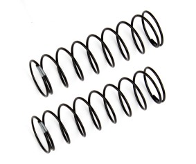 Team Associated Rear Shock Springs, gray, 2.00 lb/in, L61mm