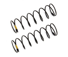 Team Associated Rear Shock Springs, yellow, 2.30 lb/in, L61mm