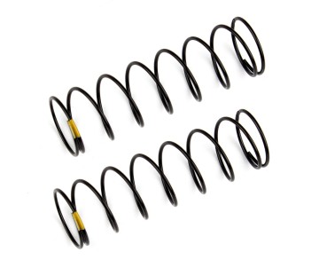Team Associated Rear Shock Springs, yellow, 2.30 lb/in, L61mm