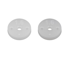 Team Associated FT 13mm Shock Pistons, 2.5mm, 2x1.6