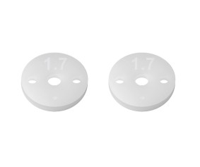 Team Associated FT 13mm Shock Pistons,  2.5mm, 2x1.7