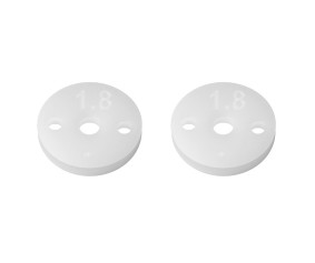 Team Associated FT 13mm Shock Pistons, 2.5mm, 2x1.8