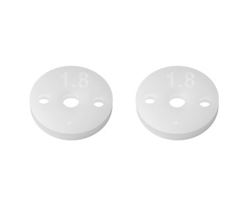 Team Associated FT 13mm Shock Pistons, 2.5mm, 2x1.8