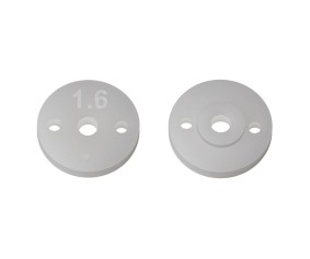 Team Associated FT 13mm Shock Pistons, 2.0mm, 2x1.6