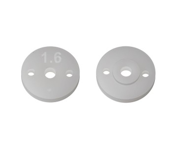 Team Associated FT 13mm Shock Pistons, 2.0mm, 2x1.6