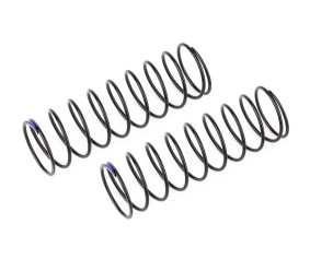Team Associated 13mm Rear Shock Springs, blue 2.2lb/in, L61, 10.0T, 1.2D