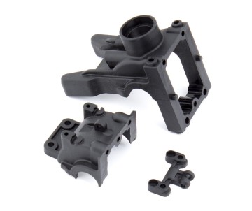 Team Associated B64 Gearbox, front and rear