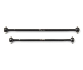 Team Associated B64 Center Dogbones, FWD slipper