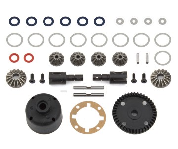 Team Associated B64 Gear Diff Kit, front and rear