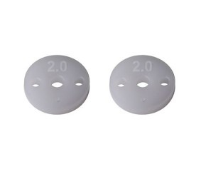 Team Associated FT 13mm Shock Pistons, 2.5mm, 2x2.0