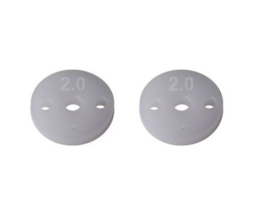 Team Associated FT 13mm Shock Pistons, 2.5mm, 2x2.0