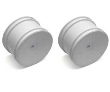 Team Associated 2WD/4WD Rear Wheels, 2.2 in, 12 mm Hex, white (2)