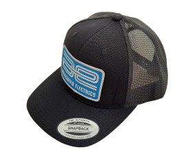 Team Associated AE Logo Trucker Hat, curved bill, black