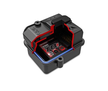 Traxxas Ford Raptor R (Fox): 1/10 Pro Scale 4WD Replica Truck. Ready-To-Race with TQi Traxxas Link Enabled 2.4GHz Radio System and Traxxas Stability Management (TSM). Brushless VXL-3s ESC (Fwd/Rev). Requires: Battery and Charger