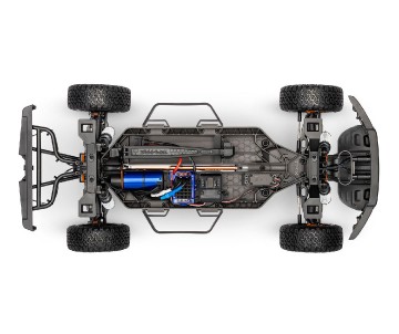 Traxxas Ford Raptor R 4X4 Ultimate: 1/10 scale 4X4 short course truck, fully assembled, waterproof electronics, Ready-To-Race, with TQi 2.4 GHz 2-channel radio system w/ wireless module, Traxxas Stability Management (TSM), VXL-4s speed control, Velineon 5