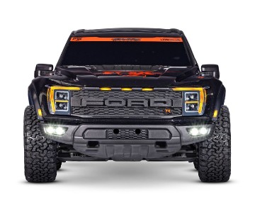 Traxxas Ford Raptor R 4X4 Ultimate: 1/10 scale 4X4 short course truck, fully assembled, waterproof electronics, Ready-To-Race, with TQi 2.4 GHz 2-channel radio system w/ wireless module, Traxxas Stability Management (TSM), VXL-4s speed control, Velineon 5