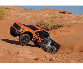 Traxxas Ford Raptor R 4X4 Ultimate: 1/10 scale 4X4 short course truck, fully assembled, waterproof electronics, Ready-To-Race, with TQi 2.4 GHz 2-channel radio system w/ wireless module, Traxxas Stability Management (TSM), VXL-4s speed control, Velineon 5