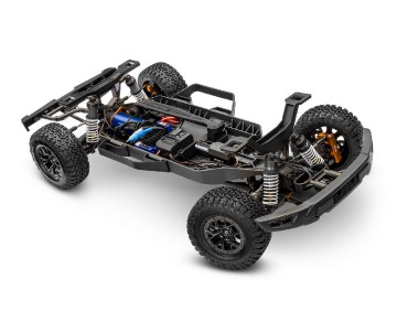 Traxxas Ford Raptor R 4X4 Ultimate: 1/10 scale 4X4 short course truck, fully assembled, waterproof electronics, Ready-To-Race, with TQi 2.4 GHz 2-channel radio system w/ wireless module, Traxxas Stability Management (TSM), VXL-4s speed control, Velineon 5