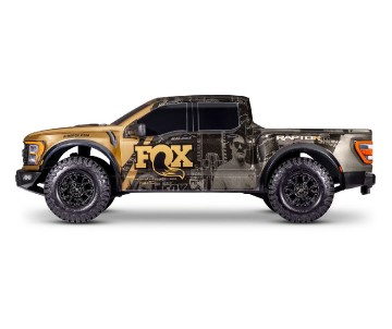 Traxxas Ford Raptor R 4X4 Ultimate: 1/10 scale 4X4 short course truck, fully assembled, waterproof electronics, Ready-To-Race, with TQi 2.4 GHz 2-channel radio system w/ wireless module, Traxxas Stability Management (TSM), VXL-4s speed control, Velineon 5