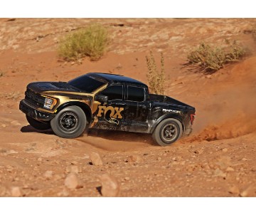 Traxxas Ford Raptor R 4X4 Ultimate: 1/10 scale 4X4 short course truck, fully assembled, waterproof electronics, Ready-To-Race, with TQi 2.4 GHz 2-channel radio system w/ wireless module, Traxxas Stability Management (TSM), VXL-4s speed control, Velineon 5