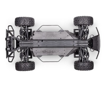 Traxxas Maxx Slash 1/8 Scale 4WD Brushless Electric Short Course Racing Truck with TQi™ Traxxas Link™ Enabled 2.4GHz Radio System & Traxxas Stability Management (TSM) - Blue. In-Store Sale Date March 22nd; Online Sale Date April 5