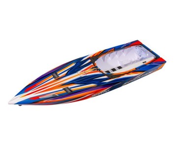 Traxxas Hull, Spartan SR, orange graphics (fully assembled)