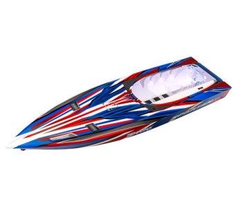 Traxxas Hull, Spartan SR, red graphics (fully assembled)