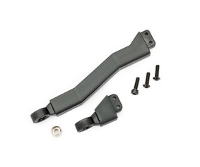 Traxxas Coupler, boat trailer (long (1), short (1))/ 3x10mm BCS (black stainless) (2)/ 3x10mm CS (black stainless) (1)