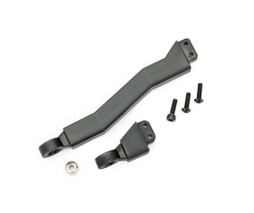 Traxxas Coupler, boat trailer (long (1), short (1))/ 3x10mm BCS (black stainless) (2)/ 3x10mm CS (black stainless) (1)