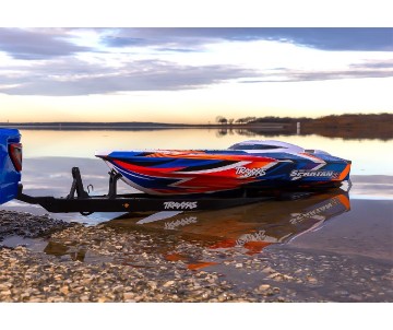 Traxxas Boat Trailer, Spartan/DCB M41 (assembled with hitch)