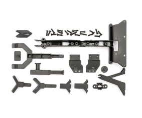 Traxxas Rebuild kit, boat trailer (front) (plastic parts and hardware only)