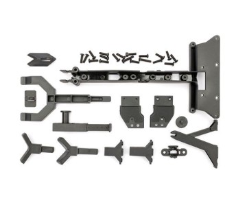 Traxxas Rebuild kit, boat trailer (front) (plastic parts and hardware only)