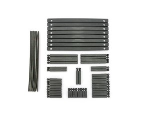 Traxxas Support posts, boat trailer (17mm (8), 30mm (8), 35mm (2), 37mm (8), 38mm (2), 40mm (2), 43mm (2), 65mm (4), 70mm (4))/ bunk boards (8)