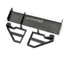 Traxxas Wing, Slash Late Model/ mounts (left & right)