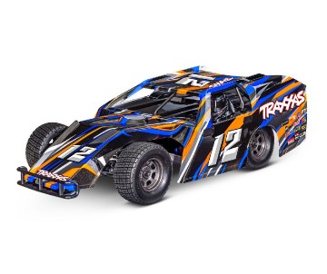 Traxxas Slash Modified 1/10 BL-2S Power System with Clipless Body - Blue