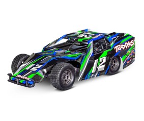 Traxxas Slash Modified 1/10 BL-2S Power System with Clipless Body - Green