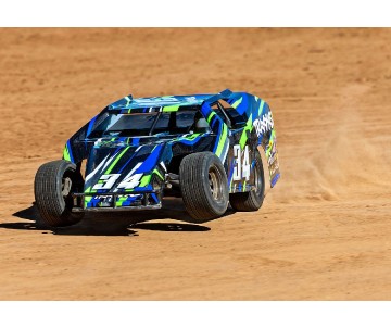 Traxxas Slash Modified 1/10 BL-2S Power System with Clipless Body - Green