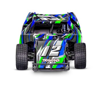 Traxxas Slash Modified 1/10 BL-2S Power System with Clipless Body - Green