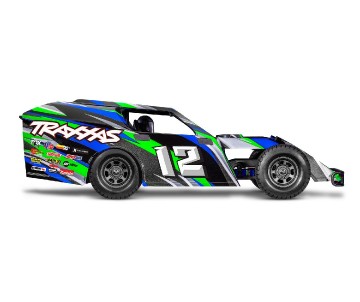 Traxxas Slash Modified 1/10 BL-2S Power System with Clipless Body - Green