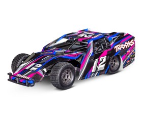 Traxxas Slash Modified 1/10 BL-2S Power System with Clipless Body - Pink