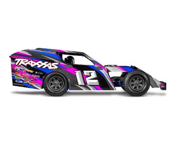 Traxxas Slash Modified 1/10 BL-2S Power System with Clipless Body - Pink