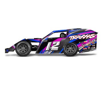 Traxxas Slash Modified 1/10 BL-2S Power System with Clipless Body - Pink